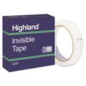 Invisible Permanent Mending Tape, 3" Core, 0.75" X 72 Yds, Clear