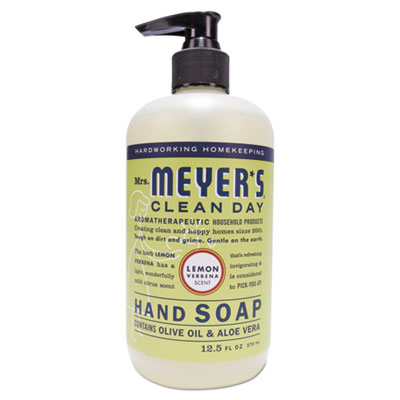 Clean Day Liquid Hand Soap, Lemon, 12.5 oz, 6/Carton