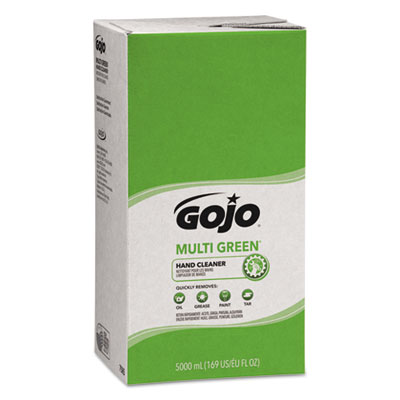 MULTI GREEN Hand Cleaner, Refill for GOJO PRO TDX Dispenser, Citrus Scent, 5,000 mL, 2/Carton