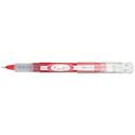 Finito! Porous Point Pen, Stick, Extra-Fine 0.4 mm, Red Ink, Red/Silver/Clear Barrel