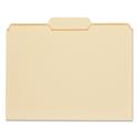 TOP TAB FILE FOLDERS, 1/3-CUT TABS: CENTER POSITION, LETTER SIZE, 0.75" EXPANSION, MANILA, 100/BOX