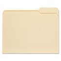 TOP TAB FILE FOLDERS, 1/3-CUT TABS: RIGHT POSITION, LETTER SIZE, 0.75" EXPANSION, MANILA, 100/BOX