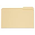 TOP TAB FILE FOLDERS, 1/3-CUT TABS: RIGHT POSITION, LEGAL SIZE, 0.75" EXPANSION, MANILA, 100/BOX