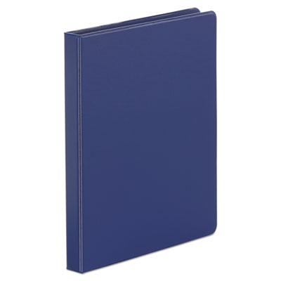 Economy Non-View Round Ring Binder, 3 Rings, 0.5" Capacity, 11 x 8.5, Royal Blue