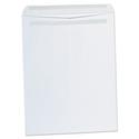 Self-Stick Open End Catalog Envelope, #15 1/2, Square Flap, Self-Adhesive Closure, 12 x 15.5, White, 100/Box