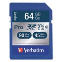 64GB Pro 600X SDXC Memory Card, UHS-I V30 U3 Class 10