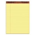 "The Legal Pad" Ruled Perforated Pads, Wide/Legal Rule, 50 Canary-Yellow 8.5 x 11 Sheets, 3/Pack