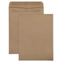 Recycled Brown Kraft Redi-Seal Envelope, #10 1/2, Cheese Blade Flap, Redi-Seal Adhesive Closure, 9 x 12, Brown Kraft, 100/Box