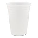 SOLO Party Plastic Cold Drink Cups, 16 oz, 50/Sleeve, 20 Sleeves/Carton