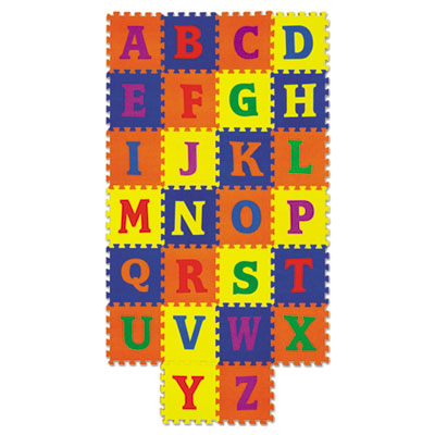 WonderFoam Early Learning, Alphabet Tiles, Ages 2 and Up