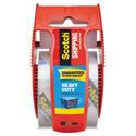 3850 Heavy-Duty Packaging Tape With Dispenser, 1.5" Core, 1.88" X 66.66 Ft, Clear