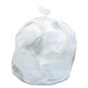Linear Low-Density Can Liners, 60 gal, 2 mil, 38" x 58", Clear, 100/Carton