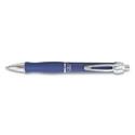 Sarasa Dry X10 Gel Pen, Retractable, Medium 0.7 mm, Blue Ink, Blue/Silver Barrel, 12/Pack