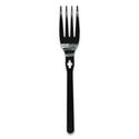 Fork WeGo Polystyrene, Fork, Black, 1000/Carton