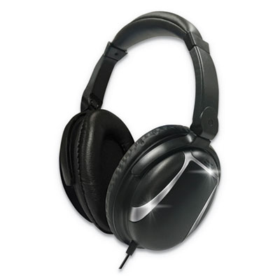 Bass 13 Headphone with Mic, 4 ft Cord, Black