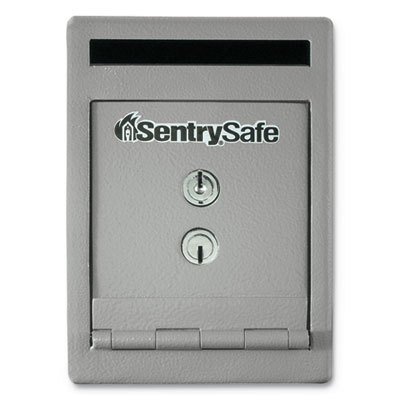 UC025K Safe, 0.23 cu ft, 6 x 12.3 x 8.5, Silver