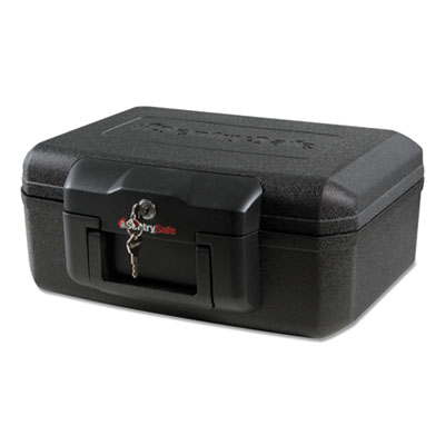 1200 Series Fire Chest, 0.18 cu ft, 14.3w x 11.2d x 6.1h, Black