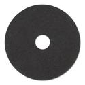 Low-Speed Stripper Floor Pad 7200, 14" Diameter, Black, 5/carton