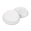White Dome Lid Fits 10-16oz Perfectouch Cups, 12-20oz Hot Cups, WiseSize, 500/CT