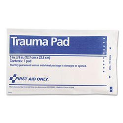 SmartCompliance Trauma Pad, Sterile, 5 x 9