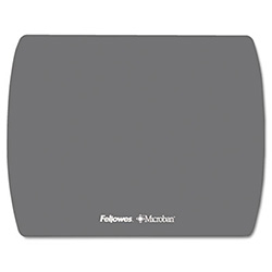 Ultra Thin Mouse Pad with Microban Protection, 9 x 7, Graphite