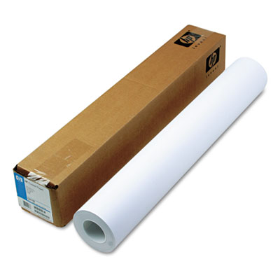 DesignJet Inkjet Large Format Paper, 4.5 mil, 24" x 150 ft, Coated White