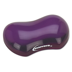 Gel Mouse Wrist Rest, 4.75 x 3.12, Purple