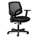 Volt Series Mesh Back Task Chair with Synchro-Tilt, Supports Up to 250 lb, 17.75" to 21.88" Seat Height, Black