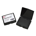 Inkless Fingerprint Pad, 2.25" x 1.75", Black