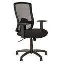 Alera Etros Series High-Back Swivel/Tilt Chair, Supports Up to 275 lb, 18.11" to 22.04" Seat Height, Black