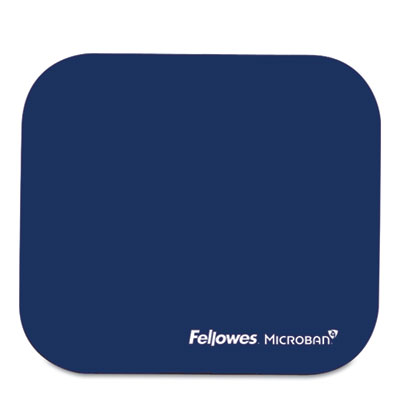 Mouse Pad with Microban Protection, 9 x 8, Navy