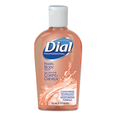 Hair + Body Wash, Neutral Scent, 7.5 oz, 24/Carton