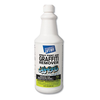 4 Spray Paint Graffiti Remover, 32oz, Bottle, 6/Carton