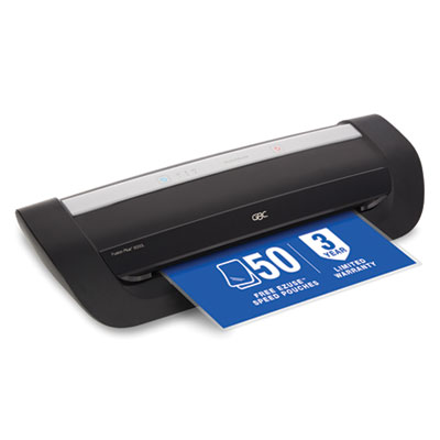 Fusion Plus 6000L Thermal Pouch Laminator, Four Rollers, 12" Max Document Width, 10 mil Max Document Thickness