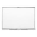 Classic Series Nano-Clean Dry Erase Board, 36" x 24", White Surface, Satin Aluminum Frame