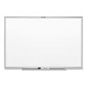 Classic Series Nano-Clean Dry Erase Board, 72" x 48", White Surface, Satin Aluminum Frame