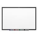 Classic Series Nano-Clean Dry Erase Board, 36" x 24", White Surface, Black Aluminum Frame