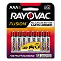Rayovac Fusion Alkaline AAA Batteries - For Multipurpose - AAA - 8 / Pack