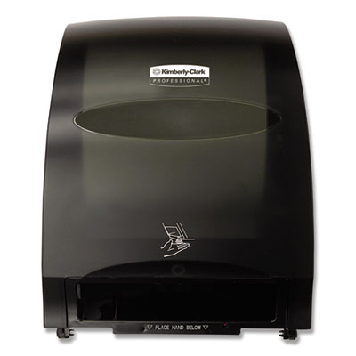 Electronic Towel Dispenser, 12.7 x 9.57 x 15.76, Black