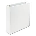 Earth's Choice Plant-Based D-Ring View Binder, 3 Rings, 2" Capacity, 11 x 8.5, White