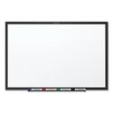 Classic Series Total Erase Dry Erase Boards, 48" x 36", White Surface, Black Aluminum Frame