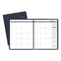 Monthly Planner, 11 x 9, Navy Cover, 15-Month: Jan 2025 to Mar 2026