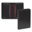 Regal Leather Business Card Wallet, Holds 25 2 x 3.5 Cards, 4.25 x 3, Black