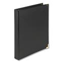 Classic Collection Ring Binder, 3 Rings, 1" Capacity, 11 x 8.5, Black