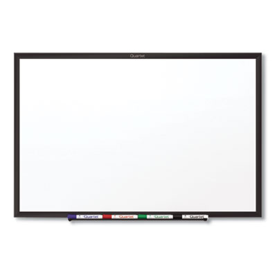 Classic Series Total Erase Dry Erase Boards, 60" x 36", White Surface, Black Aluminum Frame