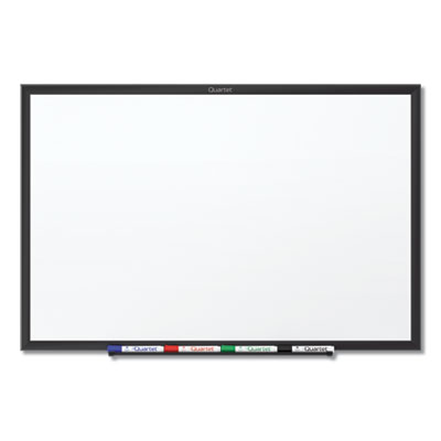 Classic Series Total Erase Dry Erase Boards, 72" x 48", White Surface, Black Aluminum Frame