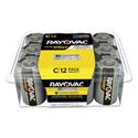 Rayovac Ultra Pro Alkaline C Batteries - For Multipurpose - C - 1.5 V DC - 12 / Pack
