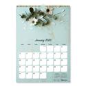 Romantic Wall Calendar, Floral Photography, 12 x 17, White/Multicolor Sheets, 12-Month (Jan to Dec): 2025