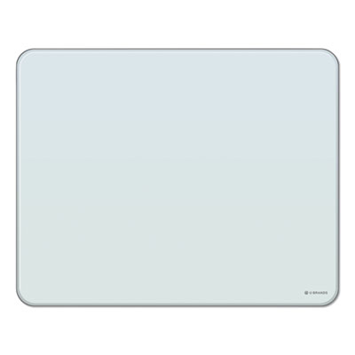 Cubicle Glass Dry Erase Board, 20" x 16", White Surface