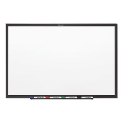 Classic Series Nano-Clean Dry Erase Board, 48" x 36", White Surface, Black Aluminum Frame